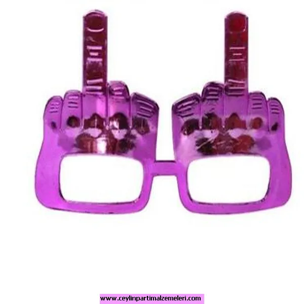 Parmak Temalı Gözlük